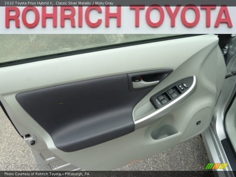 Classic Silver Metallic / Misty Gray 2010 Toyota Prius Hybrid V