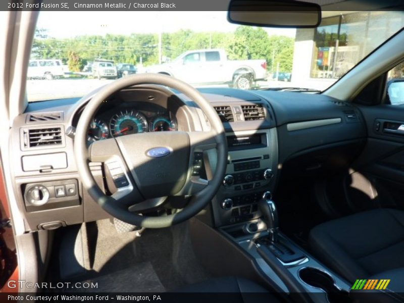 Cinnamon Metallic / Charcoal Black 2012 Ford Fusion SE