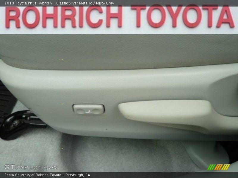 Classic Silver Metallic / Misty Gray 2010 Toyota Prius Hybrid V