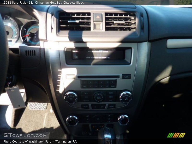 Cinnamon Metallic / Charcoal Black 2012 Ford Fusion SE