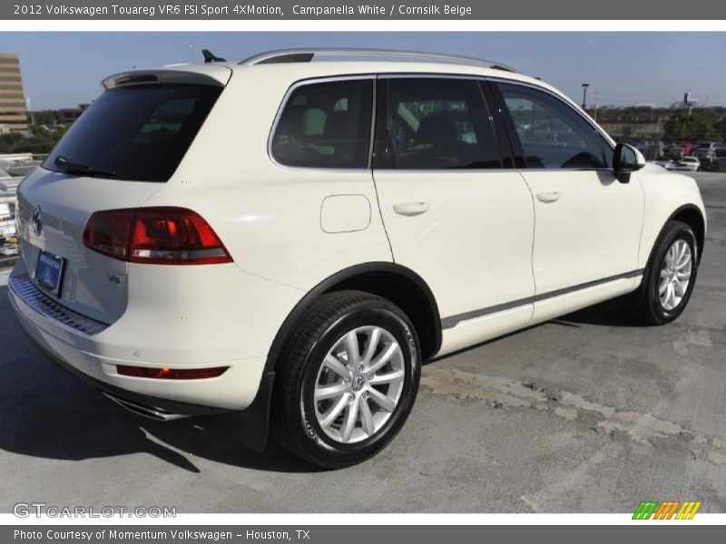 Campanella White / Cornsilk Beige 2012 Volkswagen Touareg VR6 FSI Sport 4XMotion