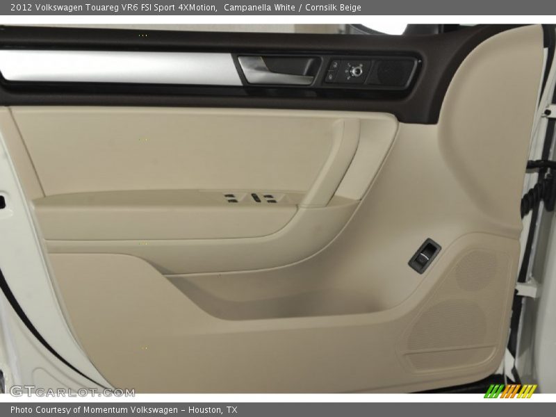 Campanella White / Cornsilk Beige 2012 Volkswagen Touareg VR6 FSI Sport 4XMotion