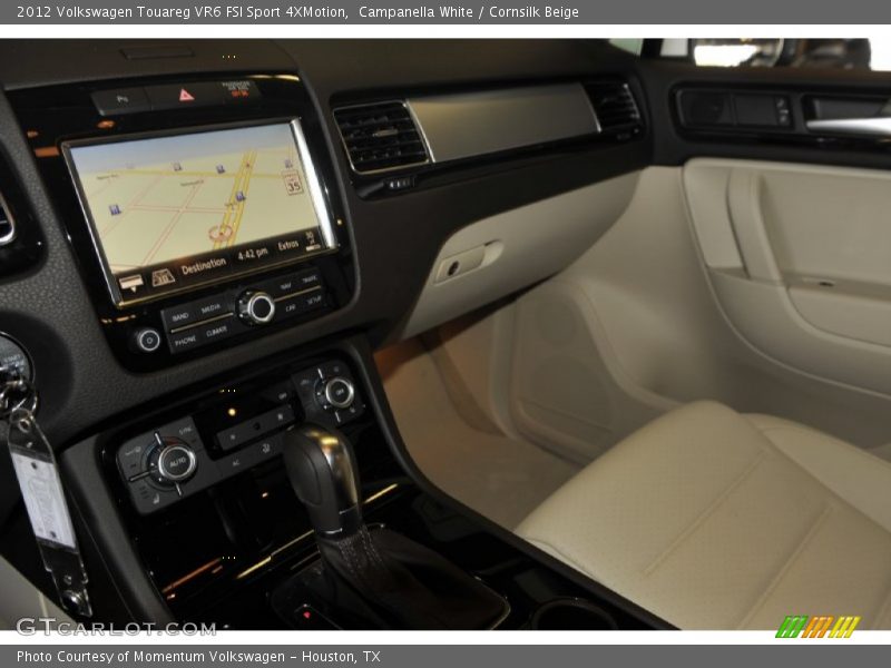 Campanella White / Cornsilk Beige 2012 Volkswagen Touareg VR6 FSI Sport 4XMotion