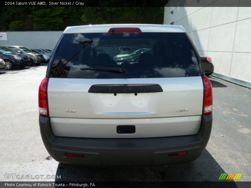 Silver Nickel / Gray 2004 Saturn VUE AWD