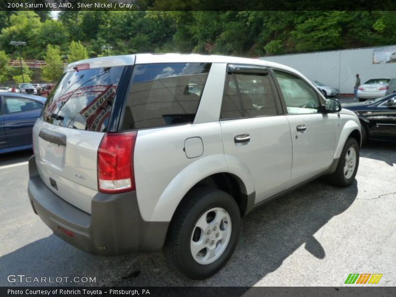 Silver Nickel / Gray 2004 Saturn VUE AWD