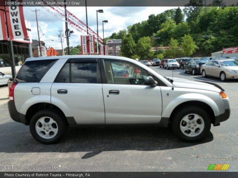 Silver Nickel / Gray 2004 Saturn VUE AWD