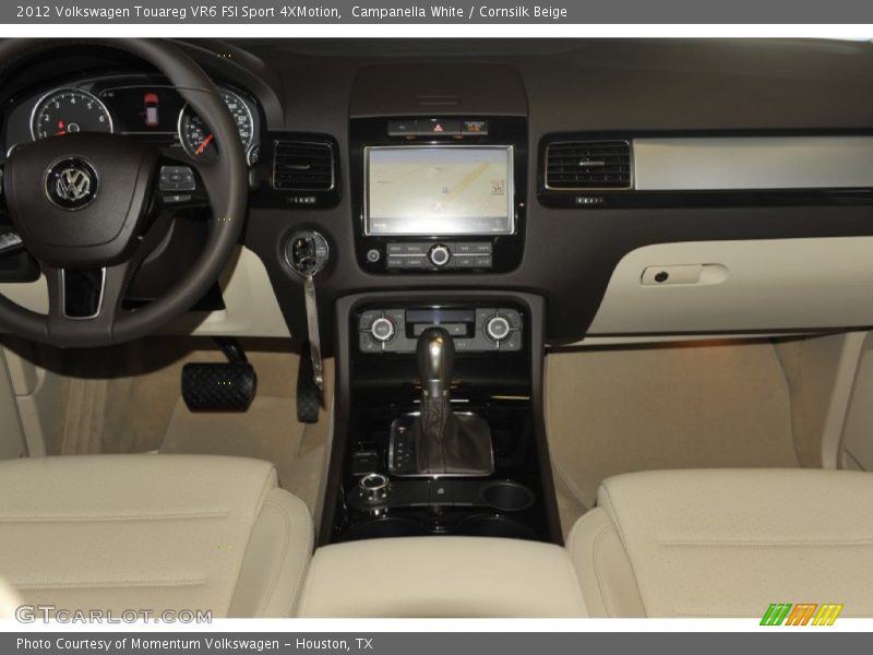 Campanella White / Cornsilk Beige 2012 Volkswagen Touareg VR6 FSI Sport 4XMotion