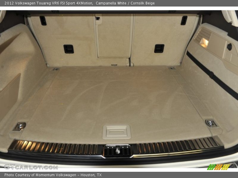 Campanella White / Cornsilk Beige 2012 Volkswagen Touareg VR6 FSI Sport 4XMotion