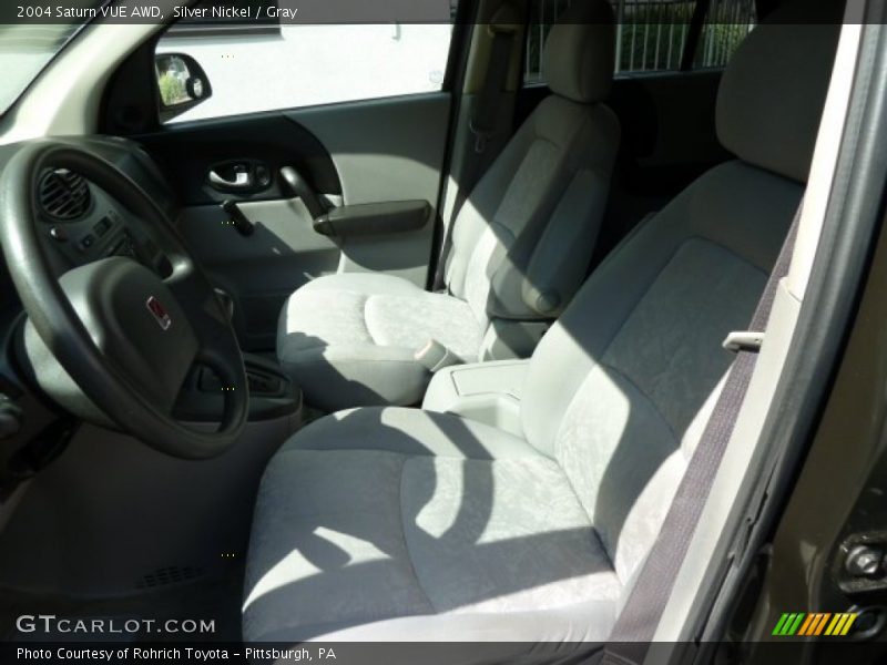 Silver Nickel / Gray 2004 Saturn VUE AWD