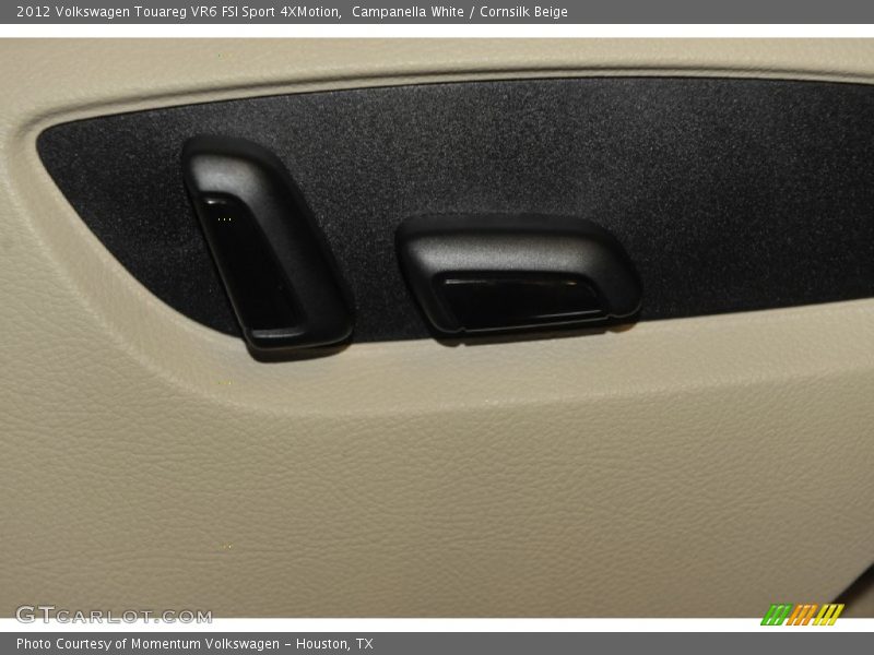 Campanella White / Cornsilk Beige 2012 Volkswagen Touareg VR6 FSI Sport 4XMotion