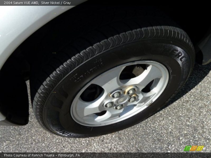Silver Nickel / Gray 2004 Saturn VUE AWD