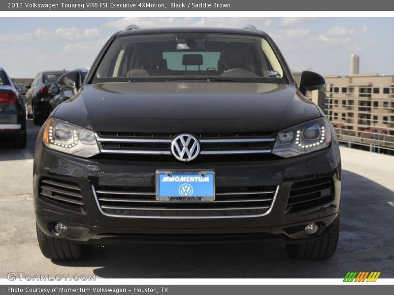 Black / Saddle Brown 2012 Volkswagen Touareg VR6 FSI Executive 4XMotion