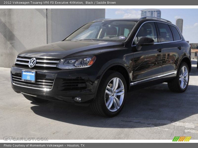 Black / Saddle Brown 2012 Volkswagen Touareg VR6 FSI Executive 4XMotion