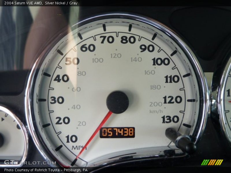 Silver Nickel / Gray 2004 Saturn VUE AWD