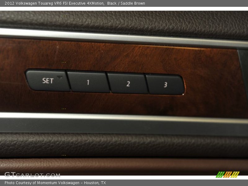 Black / Saddle Brown 2012 Volkswagen Touareg VR6 FSI Executive 4XMotion