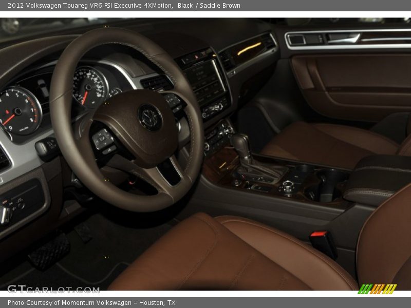 Black / Saddle Brown 2012 Volkswagen Touareg VR6 FSI Executive 4XMotion