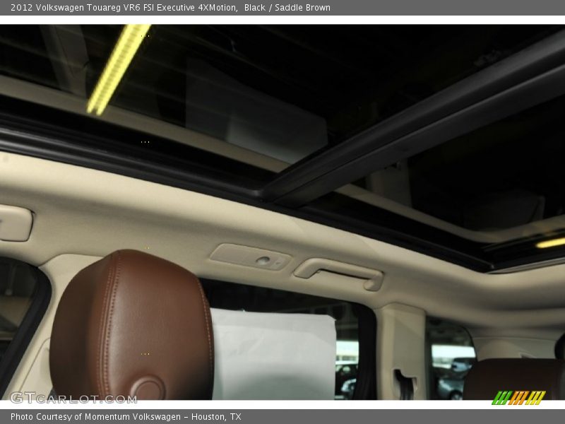 Black / Saddle Brown 2012 Volkswagen Touareg VR6 FSI Executive 4XMotion