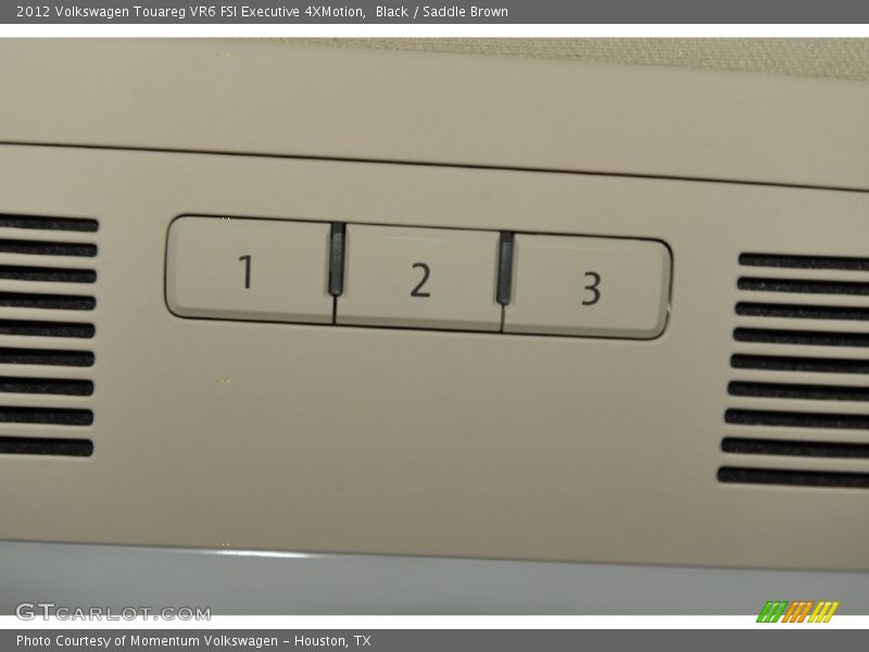 Black / Saddle Brown 2012 Volkswagen Touareg VR6 FSI Executive 4XMotion