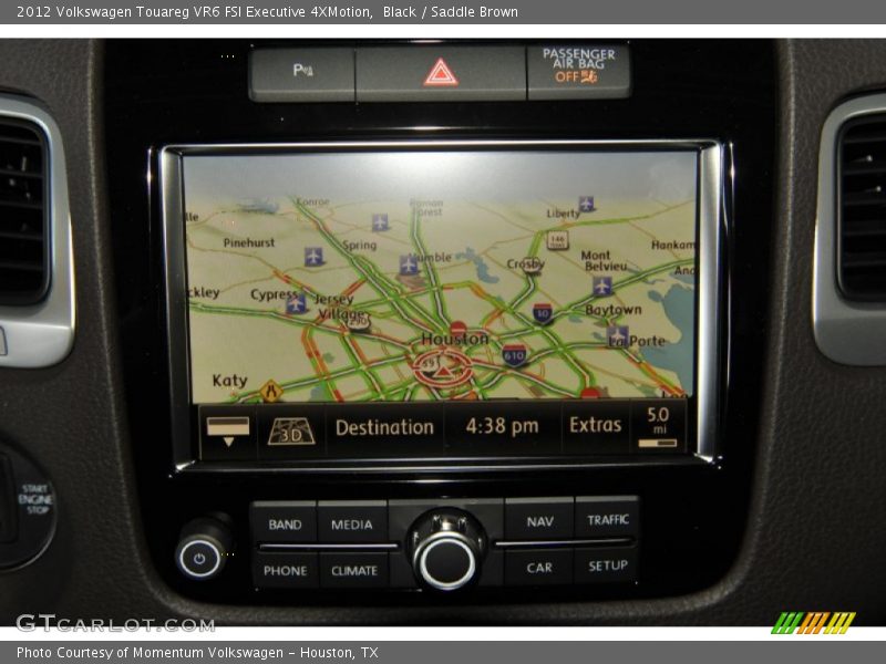 Black / Saddle Brown 2012 Volkswagen Touareg VR6 FSI Executive 4XMotion