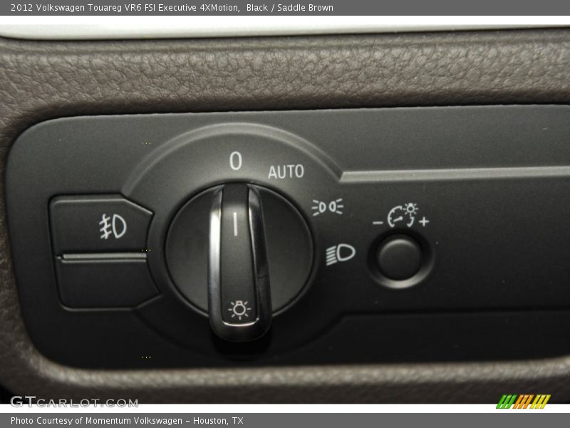 Black / Saddle Brown 2012 Volkswagen Touareg VR6 FSI Executive 4XMotion