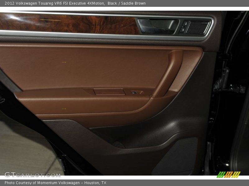 Black / Saddle Brown 2012 Volkswagen Touareg VR6 FSI Executive 4XMotion