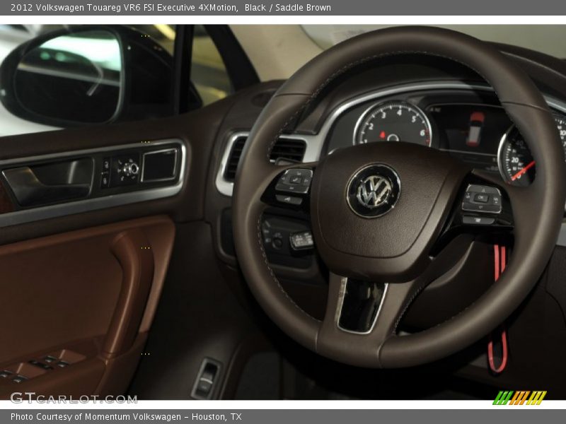 Black / Saddle Brown 2012 Volkswagen Touareg VR6 FSI Executive 4XMotion