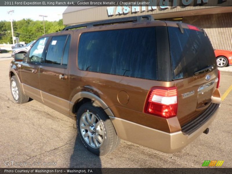 Golden Bronze Metallic / Chaparral Leather 2011 Ford Expedition EL King Ranch 4x4