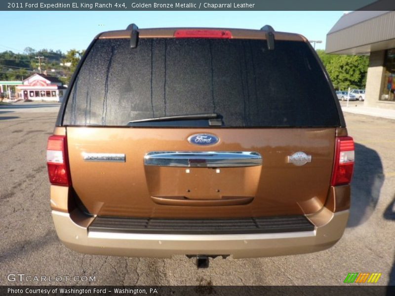 Golden Bronze Metallic / Chaparral Leather 2011 Ford Expedition EL King Ranch 4x4