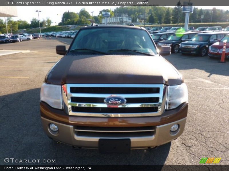 Golden Bronze Metallic / Chaparral Leather 2011 Ford Expedition EL King Ranch 4x4