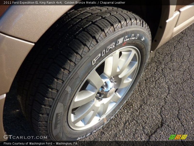 Golden Bronze Metallic / Chaparral Leather 2011 Ford Expedition EL King Ranch 4x4