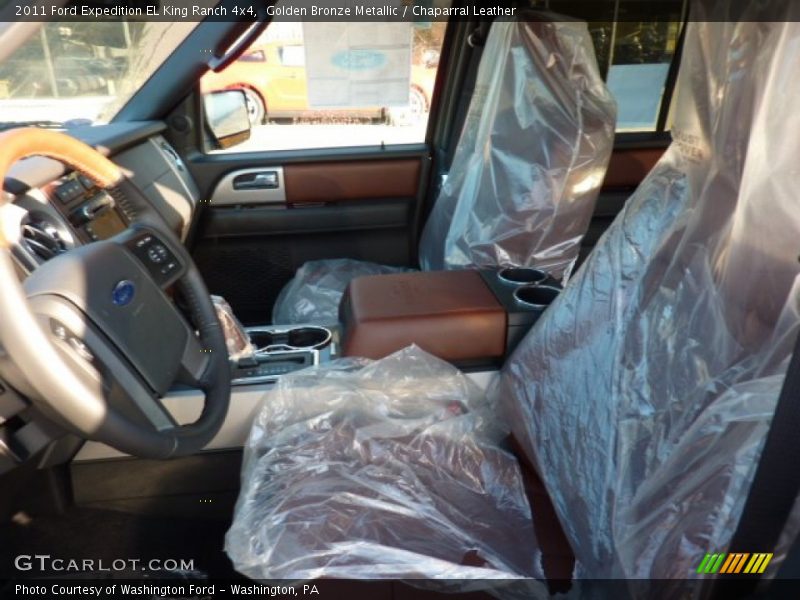 Golden Bronze Metallic / Chaparral Leather 2011 Ford Expedition EL King Ranch 4x4