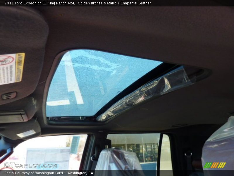 Golden Bronze Metallic / Chaparral Leather 2011 Ford Expedition EL King Ranch 4x4