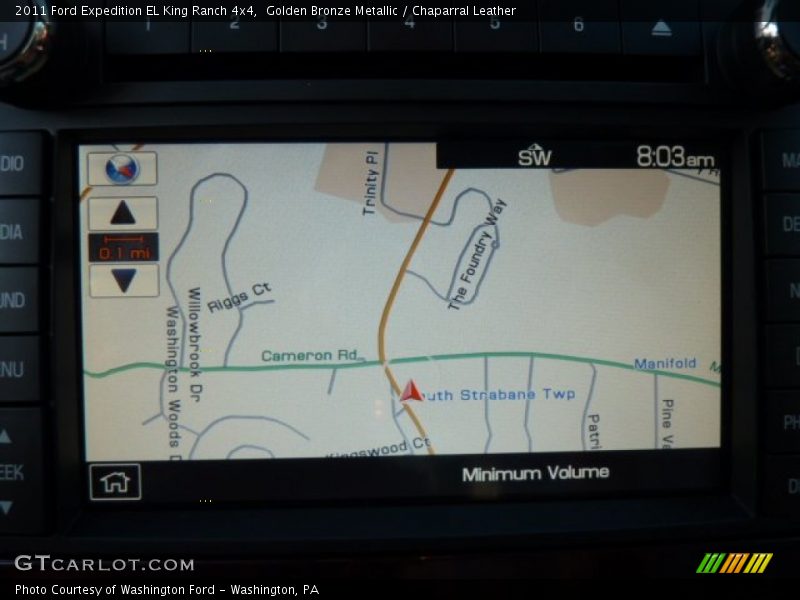 Golden Bronze Metallic / Chaparral Leather 2011 Ford Expedition EL King Ranch 4x4