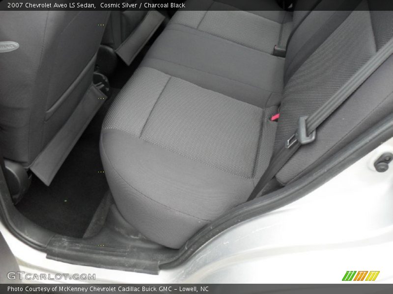 Cosmic Silver / Charcoal Black 2007 Chevrolet Aveo LS Sedan