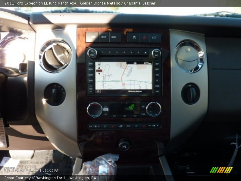 Golden Bronze Metallic / Chaparral Leather 2011 Ford Expedition EL King Ranch 4x4