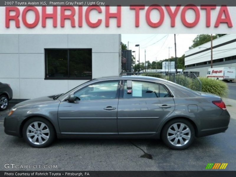 Phantom Gray Pearl / Light Gray 2007 Toyota Avalon XLS