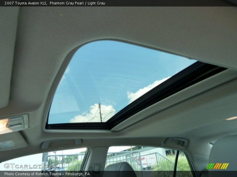 Phantom Gray Pearl / Light Gray 2007 Toyota Avalon XLS