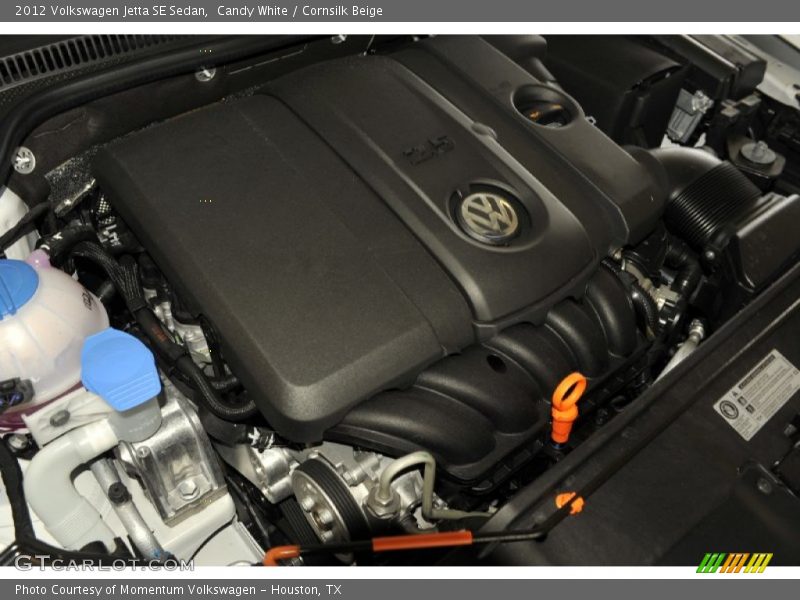 Candy White / Cornsilk Beige 2012 Volkswagen Jetta SE Sedan