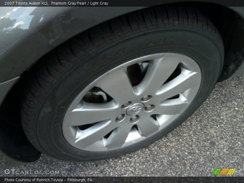 Phantom Gray Pearl / Light Gray 2007 Toyota Avalon XLS