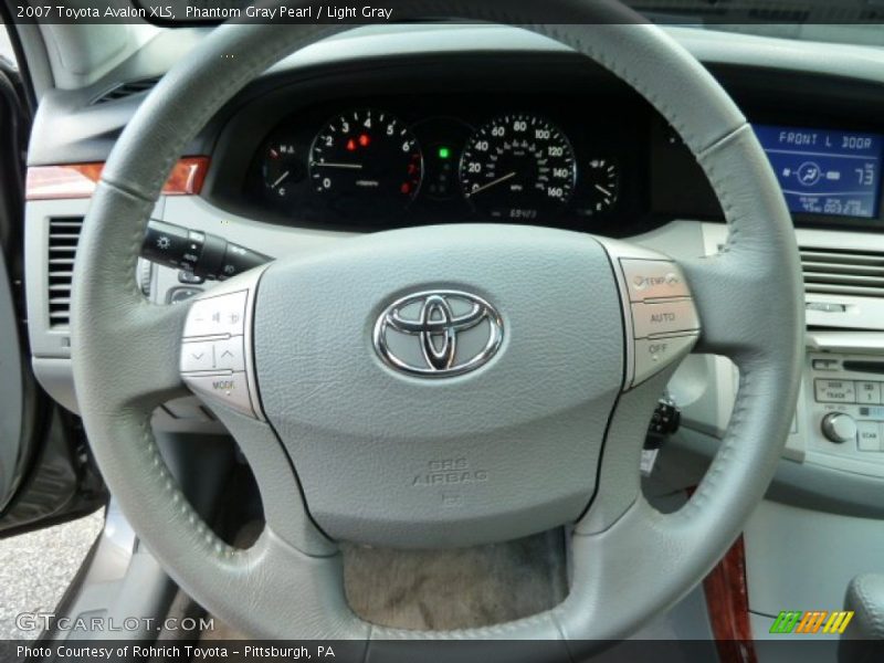 Phantom Gray Pearl / Light Gray 2007 Toyota Avalon XLS