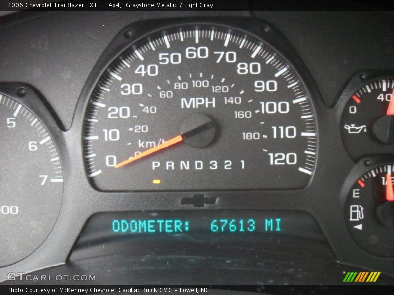 Graystone Metallic / Light Gray 2006 Chevrolet TrailBlazer EXT LT 4x4