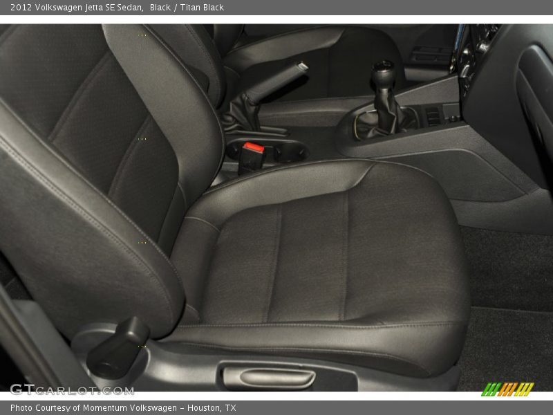 Black / Titan Black 2012 Volkswagen Jetta SE Sedan