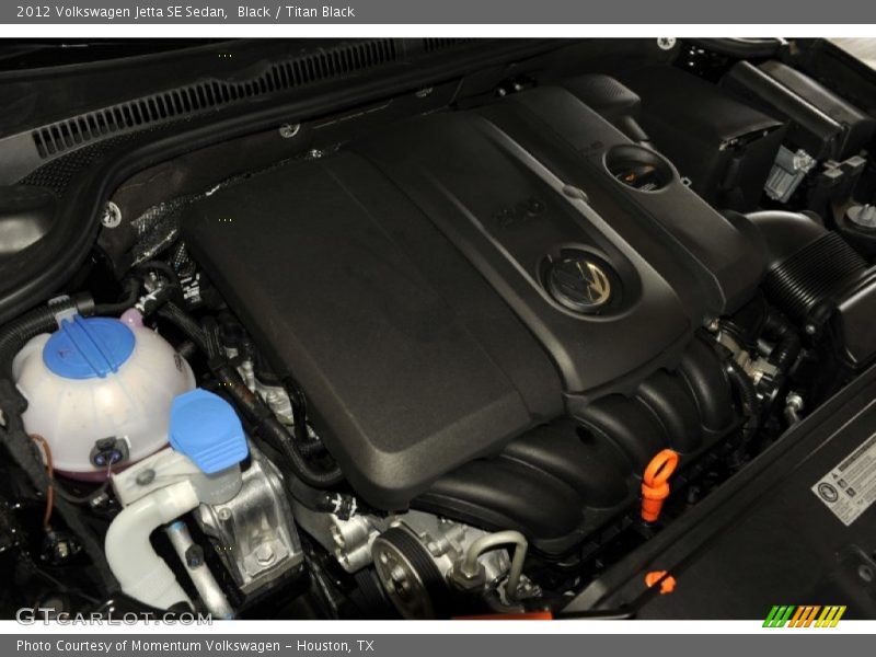Black / Titan Black 2012 Volkswagen Jetta SE Sedan