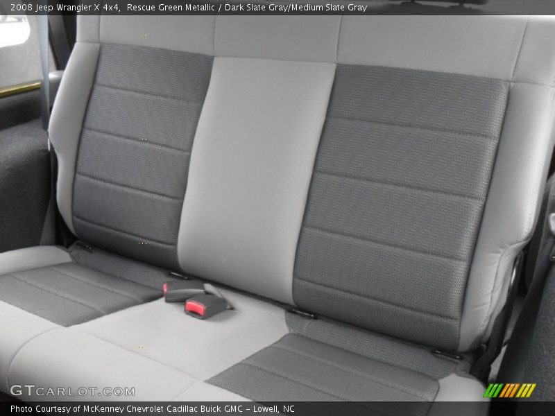 Rescue Green Metallic / Dark Slate Gray/Medium Slate Gray 2008 Jeep Wrangler X 4x4