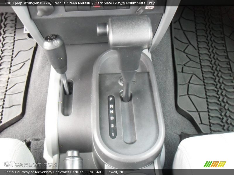 Rescue Green Metallic / Dark Slate Gray/Medium Slate Gray 2008 Jeep Wrangler X 4x4