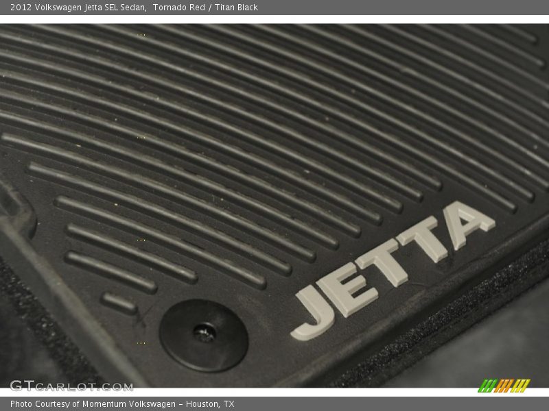 Tornado Red / Titan Black 2012 Volkswagen Jetta SEL Sedan