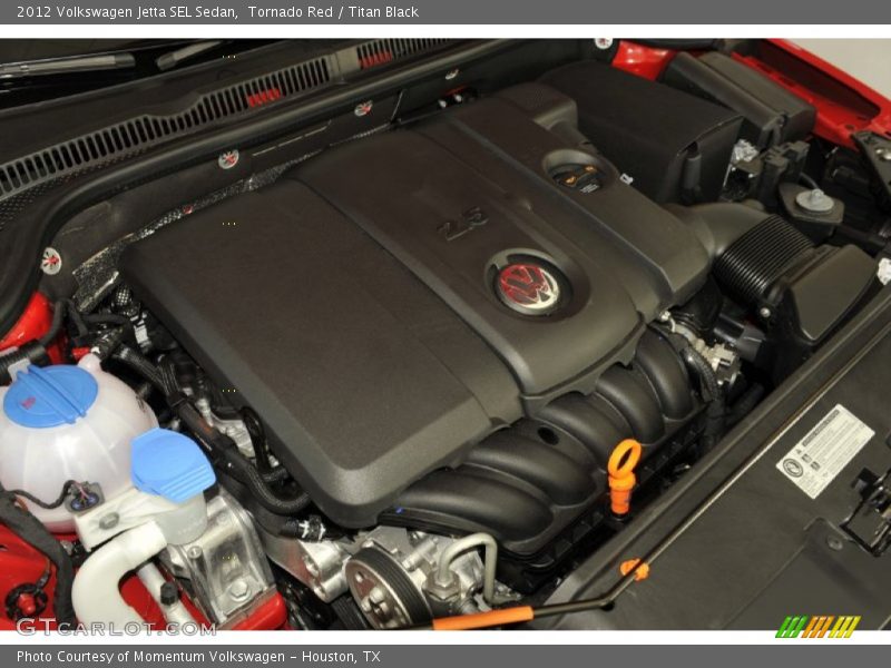 Tornado Red / Titan Black 2012 Volkswagen Jetta SEL Sedan