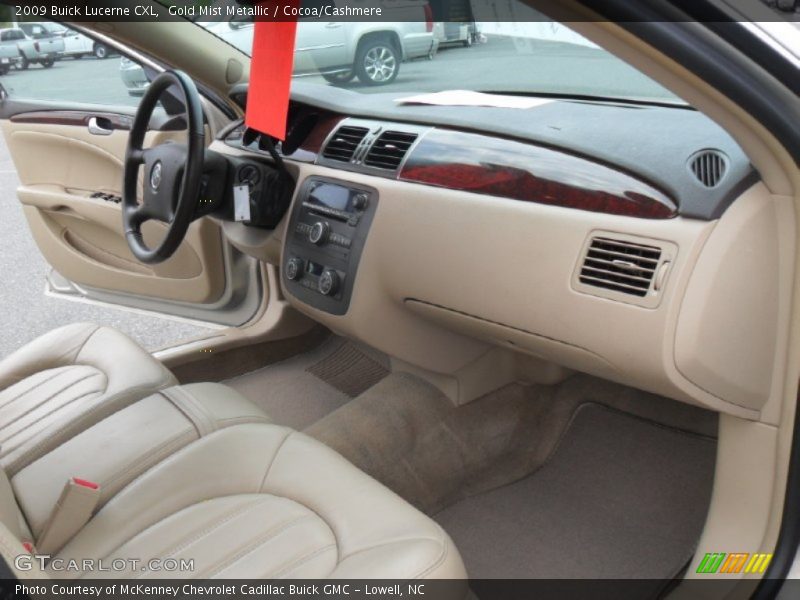 Gold Mist Metallic / Cocoa/Cashmere 2009 Buick Lucerne CXL