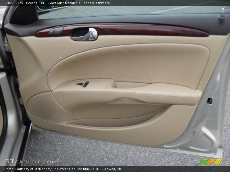 Gold Mist Metallic / Cocoa/Cashmere 2009 Buick Lucerne CXL