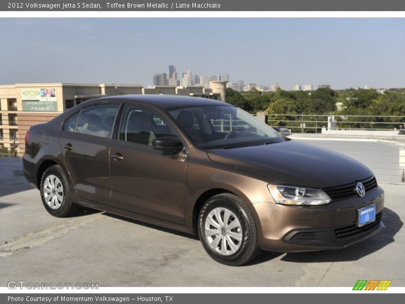 Toffee Brown Metallic / Latte Macchiato 2012 Volkswagen Jetta S Sedan
